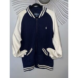 Polo Ralph Lauren Classic Varsity Bomber Style  Prep Jacket
